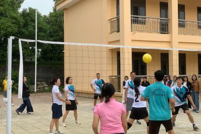 Tham gia hội thao cụm số 36