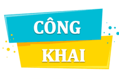 Báo cáo công khai thu chi tài chính của nhà trường