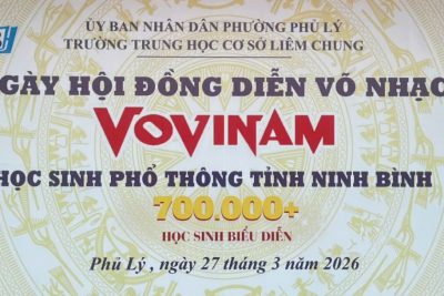 NGÀY HỘI VÕ NHẠC VOVINAM TRƯỜNG THCS LIÊM CHUNG